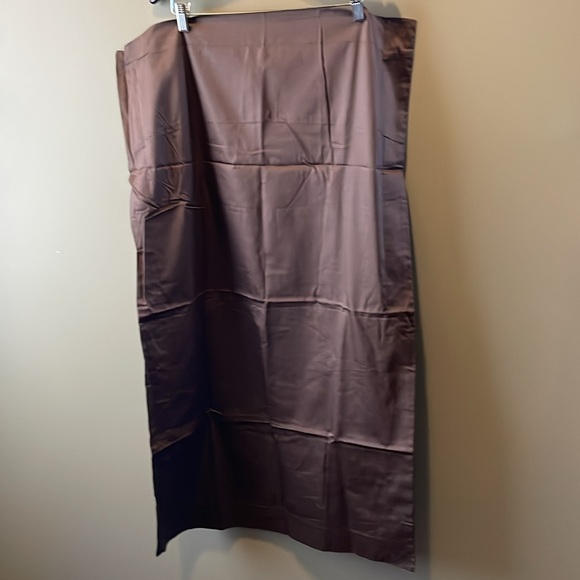 (2) President Choice Pillow Case Matching Chocolate Brown 100% Cotton Decorative - Picture 4 of 9